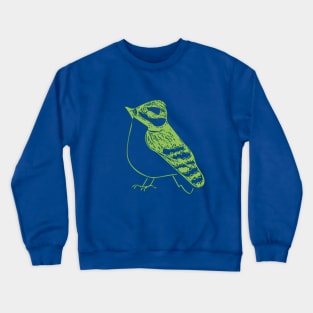 Green Bird Crewneck Sweatshirt